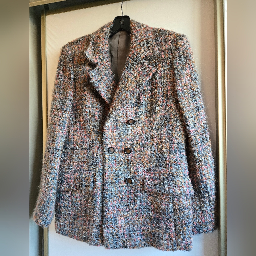 Vintage  Bouclé Double-Breasted Suit
